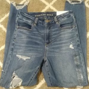 High rise jegging curvy